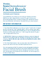 Preview for 2 page of Pretika SonicDermabrasion ST255A Operating Instructions & Warranty Information