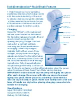 Preview for 3 page of Pretika SonicDermabrasion ST255A Operating Instructions & Warranty Information