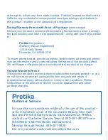 Preview for 8 page of Pretika SonicPulse ST257 User Manual