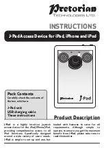 Pretorian J-Pad Instructions Manual preview