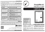 Pretorian SimplyWorks Control Lite Instructions preview