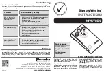 Pretorian SimplyWorks JOYSTICK Instructions preview