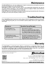 Preview for 8 page of Pretorian Switch2Scan Instructions Manual