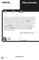 Preview for 12 page of PRETUL DES-300P2 Manual