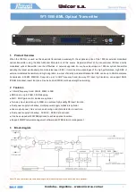 Prevail-Catv WT-1550-EML Manual preview