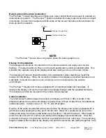 Preview for 6 page of Preview Preco Standard PreView Operating Manual/Installation Manual