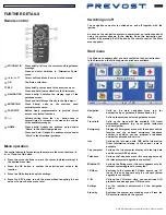 Предварительный просмотр 4 страницы PREVOST VSS-04 Quick Reference Manual