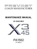 PREVOST X3-45 Multiplex Maintenance Manual preview