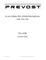 Предварительный просмотр 3 страницы PREVOST X3 Commuter Operating Manual