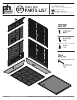 Preview for 4 page of Prevue Hendryx 048081031575 Assembly