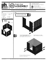 Preview for 5 page of Prevue Hendryx 048081031575 Assembly