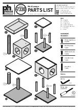 Preview for 1 page of Prevue Hendryx Mod Lounge 7330 Manual