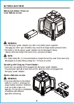 Предварительный просмотр 6 страницы Prexiso PR500HV Safety Instructions And The User Manual