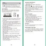 Предварительный просмотр 43 страницы Prexiso PTX-99 User Manual