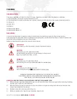 Предварительный просмотр 3 страницы PRG BEST BOY HP SPOT LUMINAIRE Service Manual