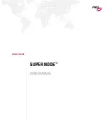 PRG SUPER NODE 20.9821.0001 User Manual preview