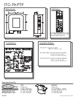 Preview for 4 page of Pribusin ITC-79-FTF Series Instruction Manual