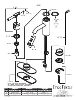 Preview for 12 page of Price Pfister Contempra 42 Series Manual