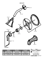 Preview for 14 page of Price Pfister SANTIAGO R89 Series Manual