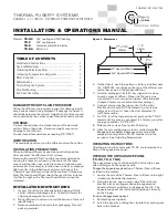 Предварительный просмотр 1 страницы Price Acutherm THERMA-FUSER SYSTEMS Installation & Operation Manual