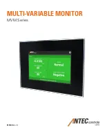 Price Antec controls MVM Series Instruction Manual предпросмотр