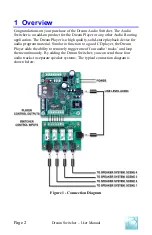 Preview for 2 page of PRICOM Design Audio Switcher User Manual