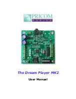 PRICOM Design Dream Player MK2 User Manual предпросмотр