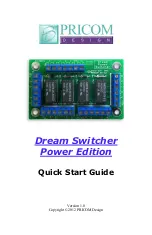 PRICOM Design Dream Switcher Power Edition Quick Start Manual предпросмотр