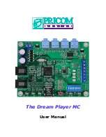 Preview for 1 page of PRICOM Design The Dream Player MC User Manual