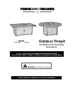 Pride Family Brands VRSF3248 Installation And Operating Instructions Manual preview