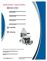 Preview for 43 page of Pride Mobility 614 2S Owner'S Manual