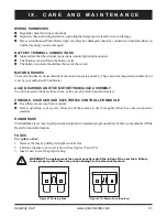 Preview for 41 page of Pride Mobility CELEBRITY XL-8 Owner'S Manual