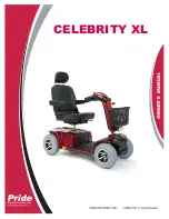 Pride Mobility CELEBRITY XL Owner'S Manual предпросмотр