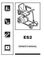 Pride Mobility go-go ES2 Owner'S Manual preview