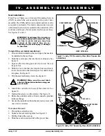 Предварительный просмотр 21 страницы Pride Mobility Jazzy 1107 Owner'S Manual