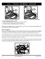 Предварительный просмотр 18 страницы Pride Mobility JAZZY 1113 ATS Owner'S Manual