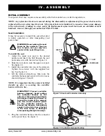 Предварительный просмотр 21 страницы Pride Mobility Jazzy Select gt Owner'S Manual