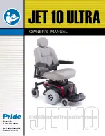 Preview for 1 page of Pride Mobility Jet 10 Ultra Owner'S Manual