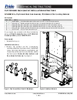 Preview for 1 page of Pride Mobility KITASMB1673 Technical Instructions