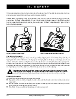 Предварительный просмотр 10 страницы Pride Mobility LEGEND CLASSIC XL-8 Owner'S Manual