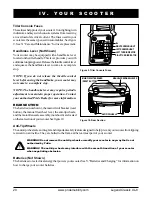 Предварительный просмотр 20 страницы Pride Mobility LEGEND CLASSIC XL-8 Owner'S Manual