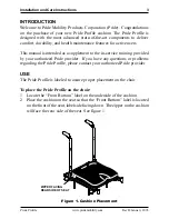 Предварительный просмотр 3 страницы Pride Mobility Pride Profile INFMANU2127 Installation And Care Manual