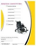 Preview for 39 page of Pride Mobility Quantum 1121 3MP Owner'S Manual