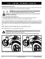 Предварительный просмотр 22 страницы Pride Mobility Quantum 6000Z 3MP Owner'S Manual