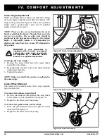 Preview for 28 page of Pride Mobility Quantum LITESTREAM SERIES Owner'S Manual