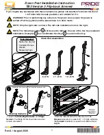 Pride Mobility Quantum TB3 Installation Instruction preview