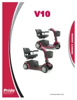 Предварительный просмотр 1 страницы Pride Mobility SC610V Owner'S Manual