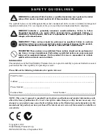 Предварительный просмотр 2 страницы Pride Mobility SC610V Owner'S Manual