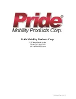 Preview for 30 page of Pride Mobility SPORTRIDER SR-XL3 Owner'S Manual