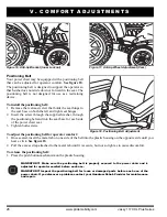 Preview for 26 page of Pride 1170XL Plus 2VHD, 1170XL Plus Owner'S Manual